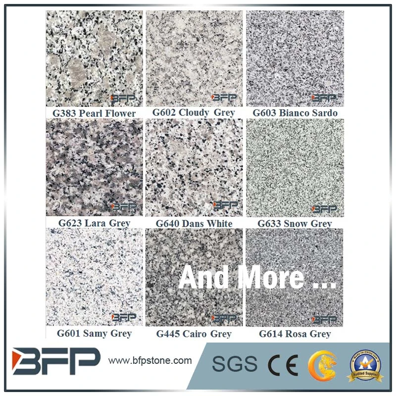 Granite Landscaping Stone Standard Kerbstone Sizes for Road Paving