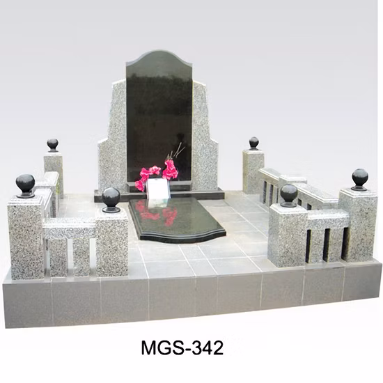 Monumento Memorial Rússia Ucrânia com vaso de flores para cemitério